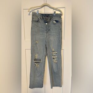 Wild Fable Light Blue Distressed Boyfriend Jeans